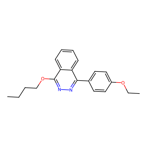 1-Butoxy-4-(4-ethoxyphenyl)phthalazine structure