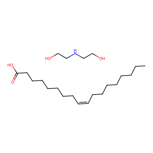Diethanolamine oleate structure