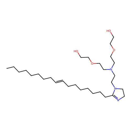(C2-H4-O)mult-(C2-H4-O)mult-C26-H51-N3-O2 structure