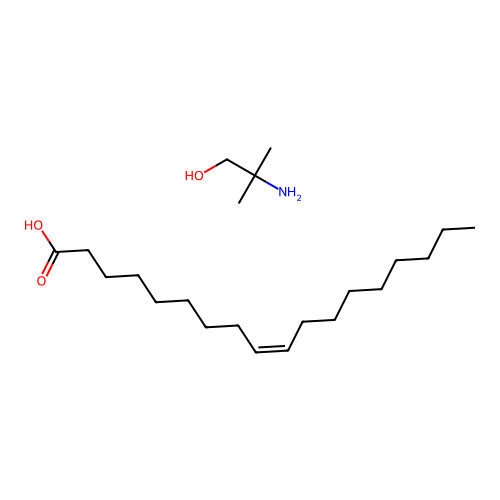 9-Octadecenoic acid (9Z)-, compd. with 2-amino-2-methyl-1-propanol (1:1) structure
