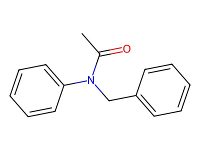 N-benzyl-N-phenylacetamide structure