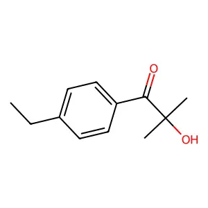 1-Propanone, 1-(4-ethylphenyl)-2-hydroxy-2-methyl- structure