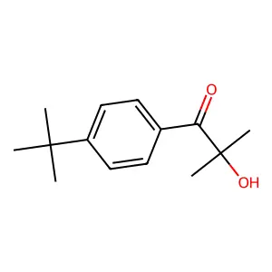 1-(4-tert-Butylphenyl)-2-hydroxy-2-methyl-1-propanone structure