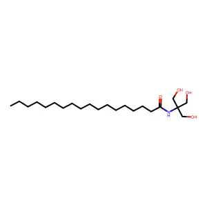 Octadecanamide, N-[2-hydroxy-1,1-bis(hydroxymethyl)ethyl]- structure