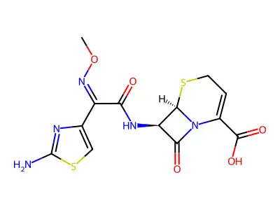 头孢唑肟 structure
