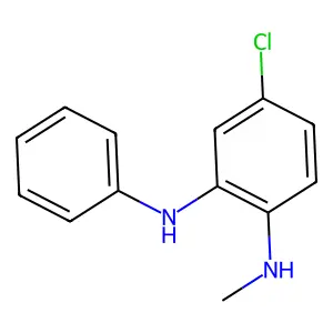 4-chloro-1-N-methyl-2-N-phenylbenzene-1,2-diamine structure