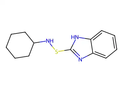 N-环己基-1H-苯并咪唑-2-亚磺酰胺 structure