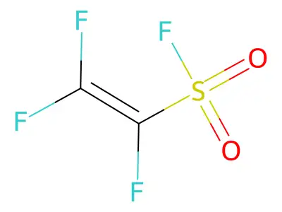 Trifluoroethenesulfonyl fluoride structure