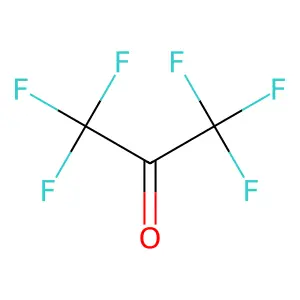 六氟丙酮 structure