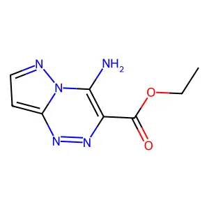 Ethyl 4-aminopyrazolo[5,1-c][1,2,4]triazine-3-carboxylate structure