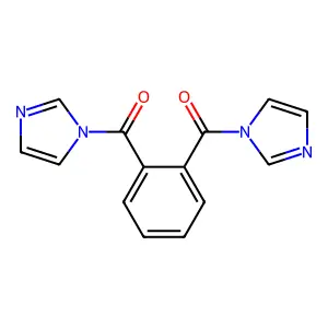 1H-Imidazole, 1,1'-(1,2-phenylenedicarbonyl)bis- structure