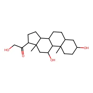 四氢皮质酮 structure