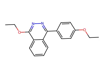 1-Ethoxy-4-(4-ethoxyphenyl)phthalazine structure
