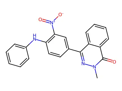 4-(4-Anilino-3-nitrophenyl)-2-methylphthalazin-1-one structure