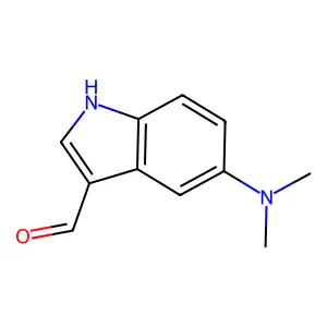 5-二甲氨基吲哚-3-甲醛 structure