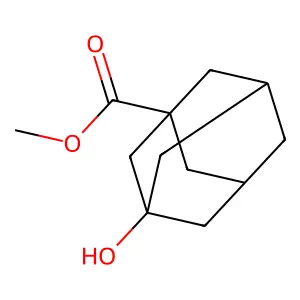 Methyl 3-hydroxyadamantane-1-carboxylate structure