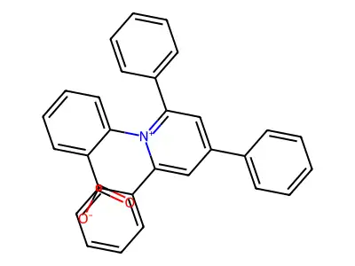 2-(2,4,6-Triphenyl-1-pyridiniumyl)benzoate structure