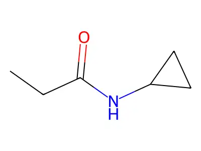 N-cyclopropylpropanamide structure