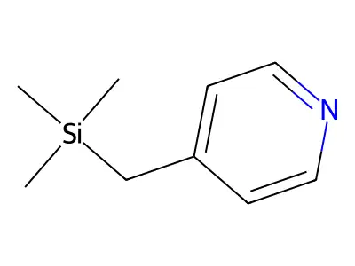4-Trimethylsilylmethylpyridine structure