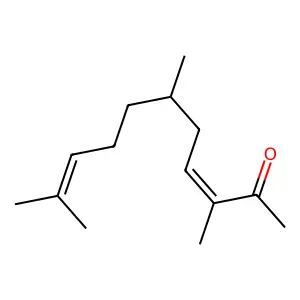 3,9-Undecadien-2-one, 3,6,10-trimethyl- structure