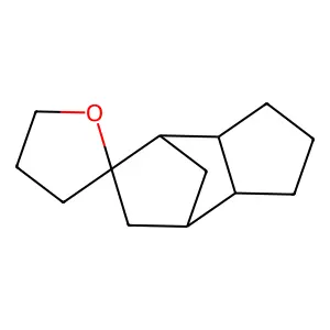 Spiro(furan-2(3H),5'-(4,7)methano(5H)indene), decahydro- structure