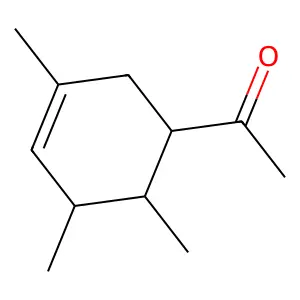 Ethanone, 1-(3,5,6-trimethyl-3-cyclohexen-1-yl)- structure