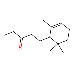 1-(2,6,6-Trimethyl-2-cyclohexen-1-yl)-3-pentanone structure