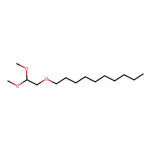 Decane, 1-(2,2-dimethoxyethoxy)- structure