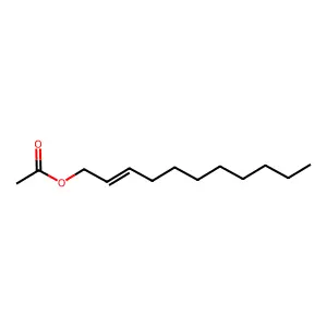 2-Undecen-1-ol, 1-acetate structure
