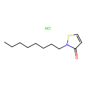 2-辛基-3(2H)-异噻唑酮盐酸盐(1:1) structure