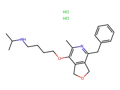 Barucainide dihydrochloride structure