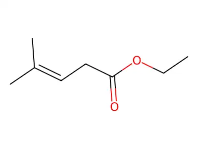 3-Pentenoic acid, 4-methyl-, ethyl ester structure