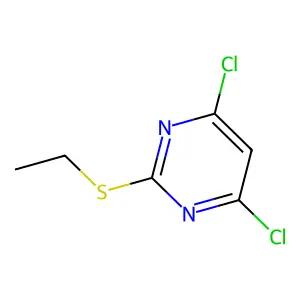 4,6-Dichloro-2-ethylsulfanylpyrimidine structure