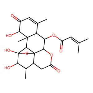 6alpha-Senecioyloxychaparrinone structure