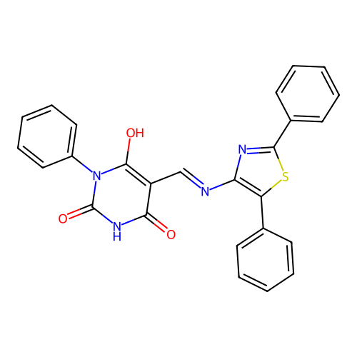 CAS 685106-24-5 - C26H18N4O3S structure