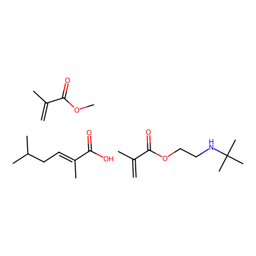 (C10-H19-N-O2.C8-H14-O2.C5-H8-O2)x- structure