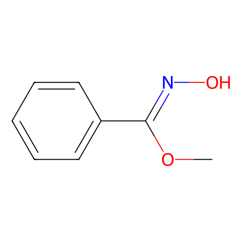 methyl N-hydroxybenzenecarboximidate structure