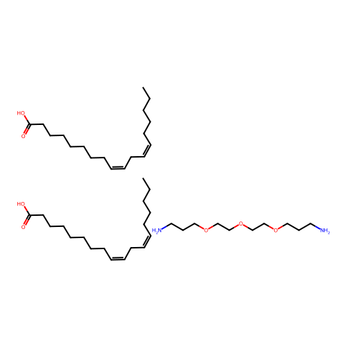 ((C18-H32-O2)2.C10-H24-N2-O3)x- structure