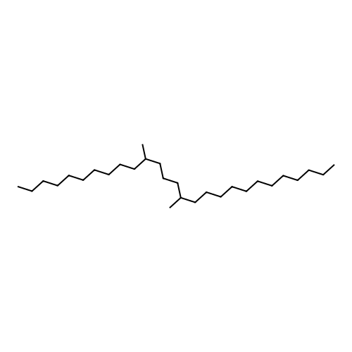 11,15-Dimethylheptacosane structure