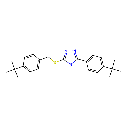 C24H31N3S structure