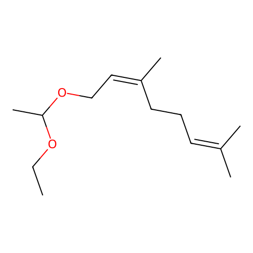 2,6-Octadiene, 1-(1-ethoxyethoxy)-3,7-dimethyl-, (2Z)- structure