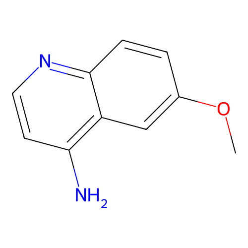 4-Amino-6-methoxyquinoline structure