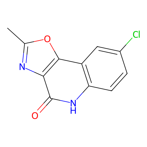 8-Chloro-2-methyl[1,3]oxazolo[4,5-c]quinolin-4-ol structure