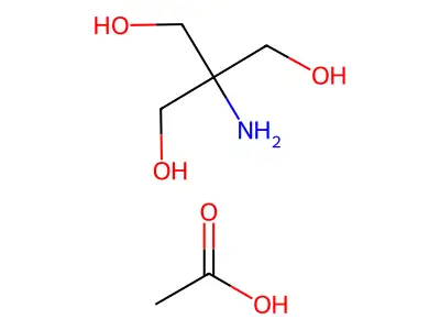TRIS acetate salt structure