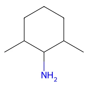 2,6-Dimethylcyclohexylamine structure