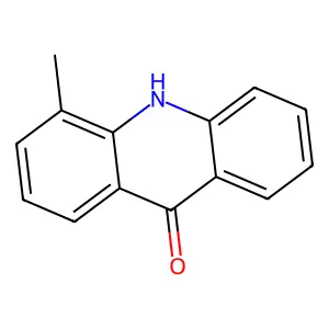 4-Methyl-acridone structure