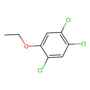 2,4,5-Trichlorophenetole structure
