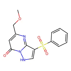 5-(Methoxymethyl)-3-(phenylsulfonyl)pyrazolo[1,5-a]pyrimidin-7-ol structure