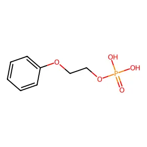 2-苯氧基乙醇磷酸酯 structure