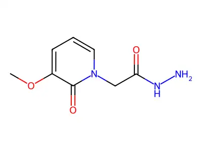 (3-Methoxy-2-oxo-2h-pyridin-1-yl)-acetic acid hydrazide structure